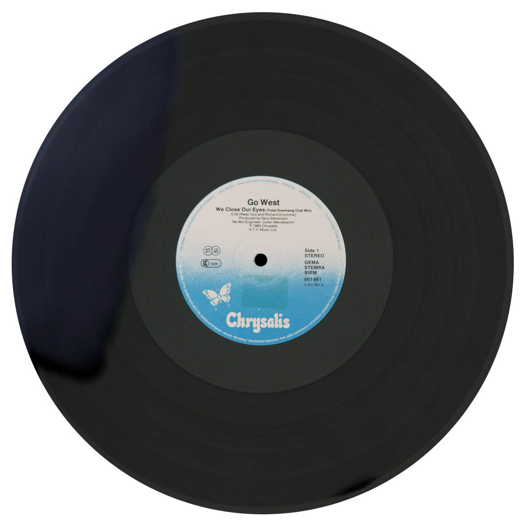 GO WEST - WE CLOSE OUR EYES | 12" MAXI SINGLE USADO