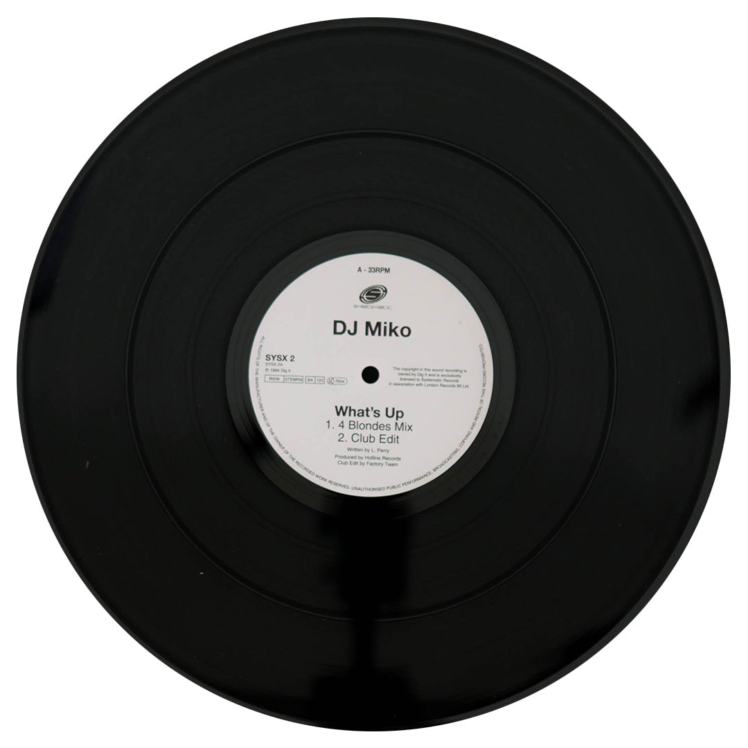 DJ MIKO - WHATS UP | 12" MAXI SINGLE USADO