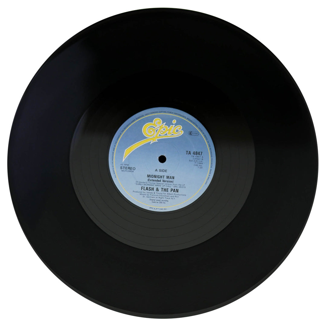 FLASH & THE PAN - MIDNIGHT MAN (EXTENDED REMIX VERSION) | 12" MAXI SINGLE USADO