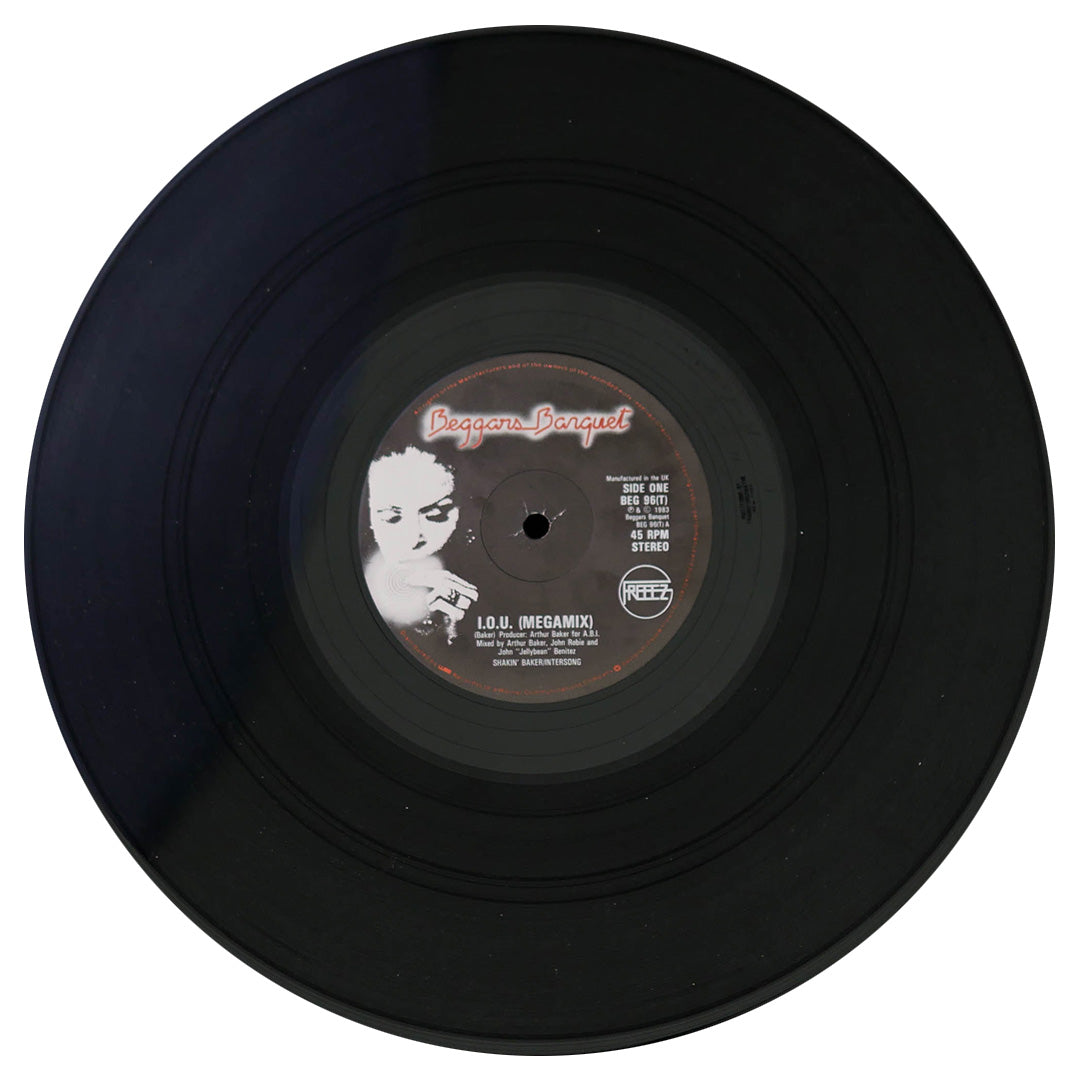 FREEEZ - IOU (MEGAMIX) | 12" MAXI SINGLE USADO