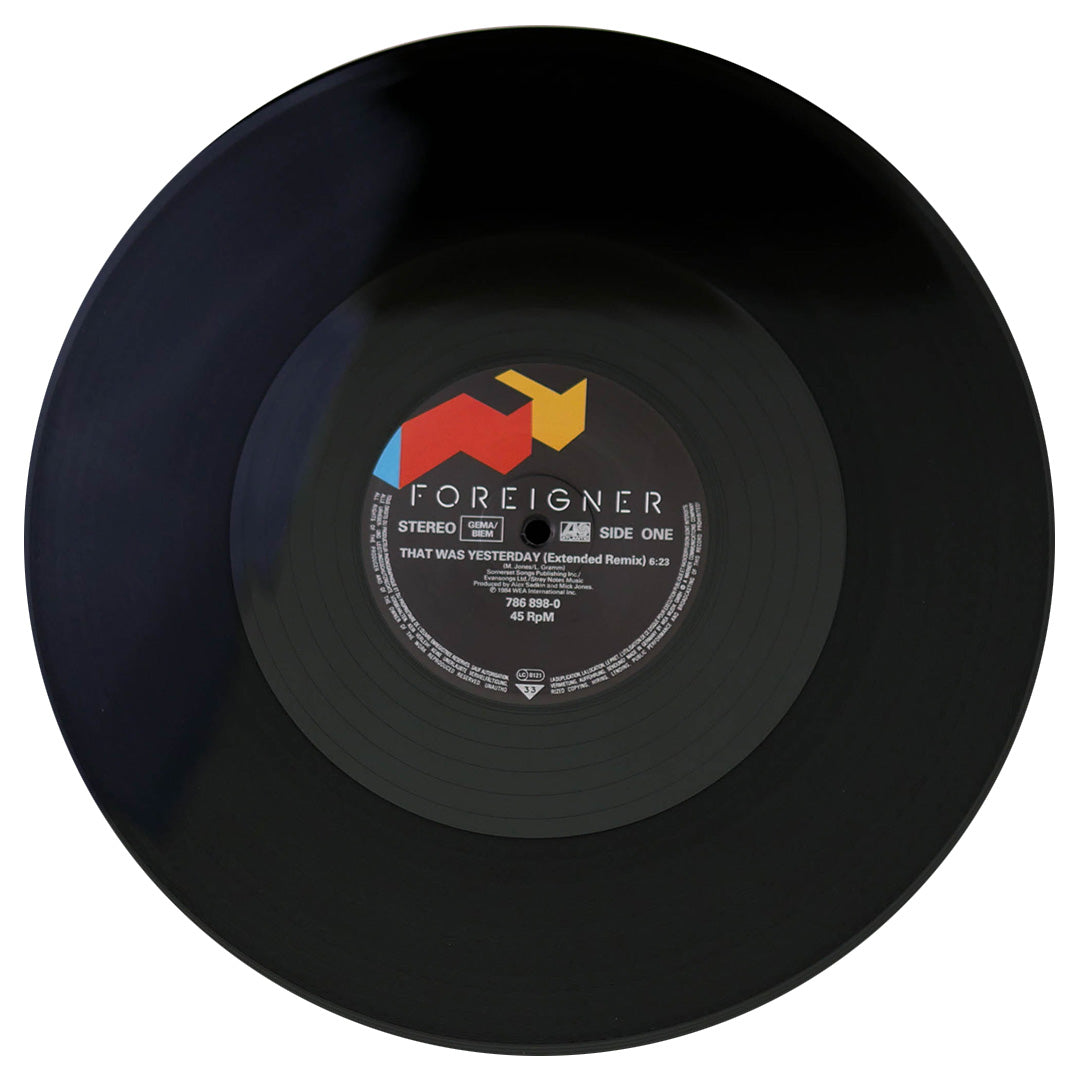 FOREIGNER - THAT WAS YESTERDAY | 12" MAXI SINGLE USADO