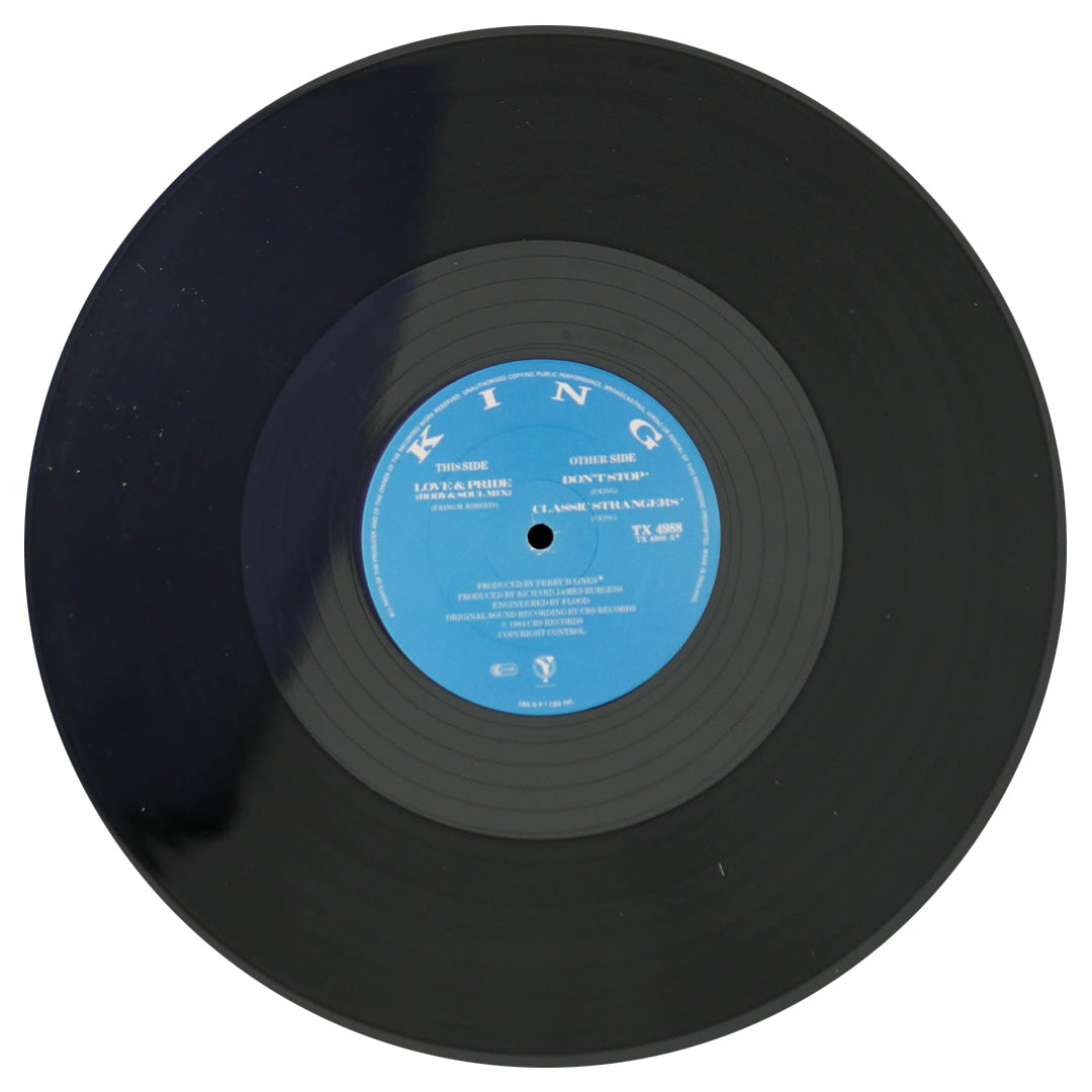 KING - LOVE & PRIDE | 12" MAXI SINGLE USADO