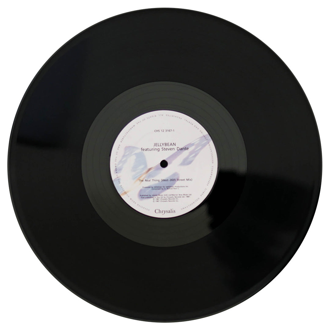 JELLYBEAN - THE REAL THING | 12" MAXI SINGLE USADO