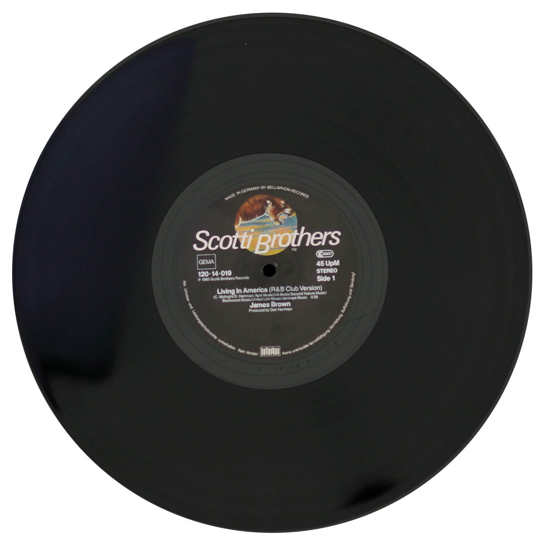 JAMES BROWN - LIVING IN AMERICA | 12" MAXI SINGLE USADO