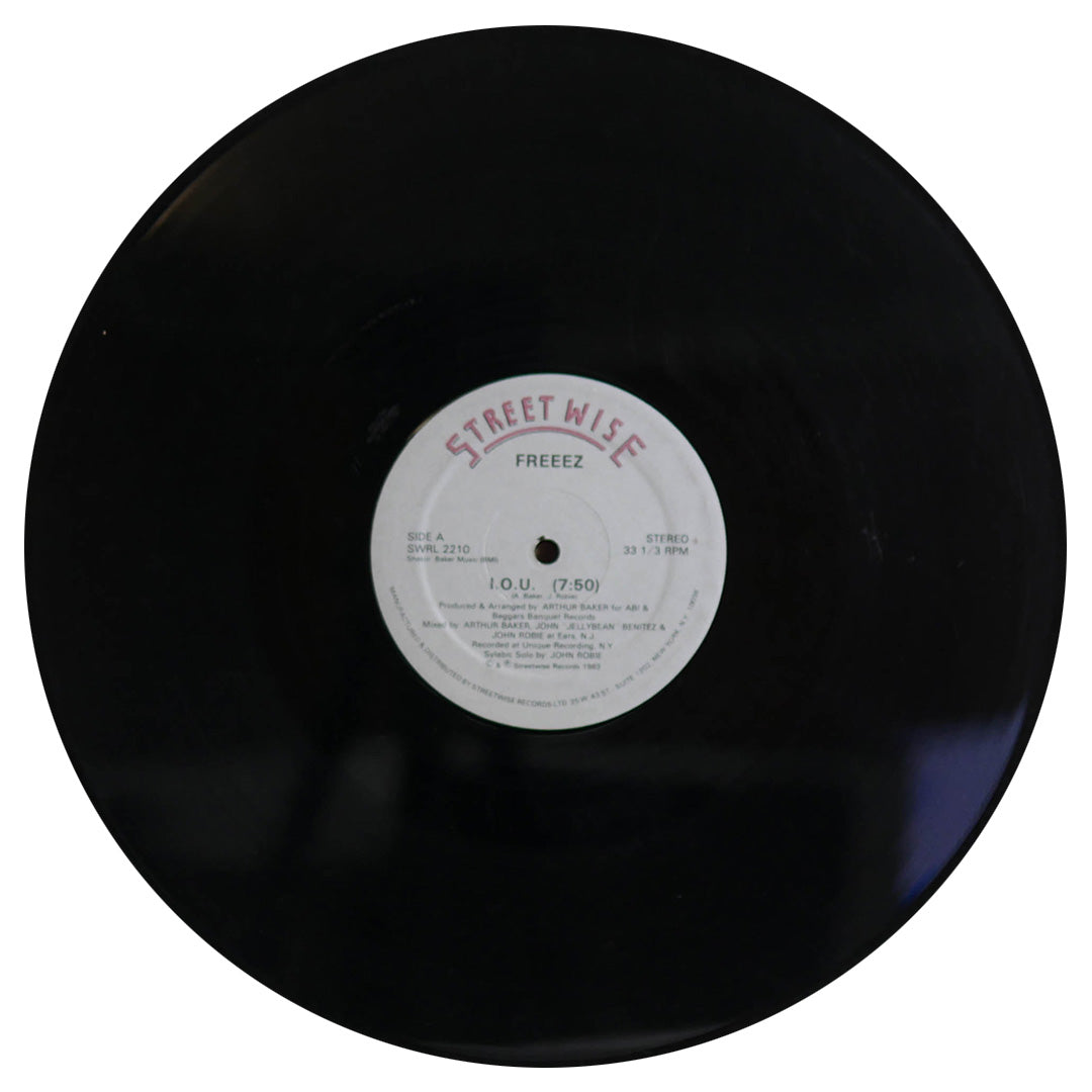 FREEEZ - I.O.U | 12" MAXI SINGLE USADO