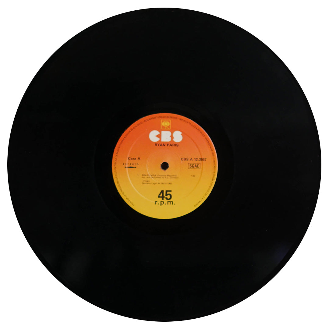 RYAN PARIS - DOLCE VITA | 12" MAXI SINGLE USADO