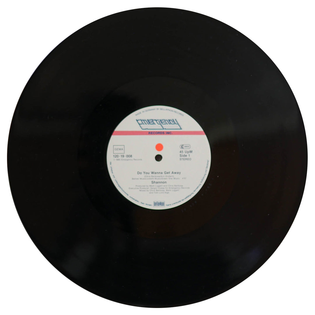SHANNON - DO YOU WANNA GET AWAY | 12" MAXI SINGLE USADO