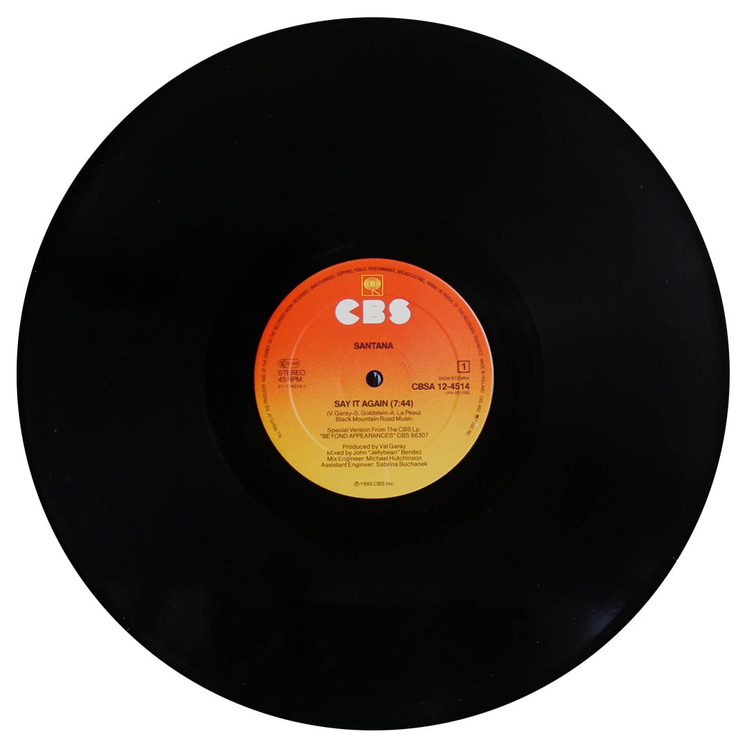 SANTANA - SAY IT AGAIN (DANCE MIX) | 12" MAXI SINGLE USADO