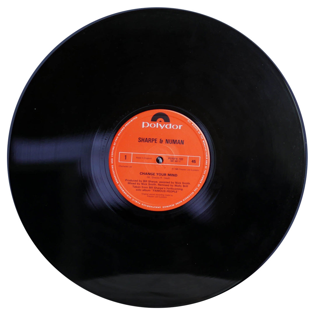 SHARPE AND NUMAN - CHANGE YOUR MIND | 12" MAXI SINGLE USADO