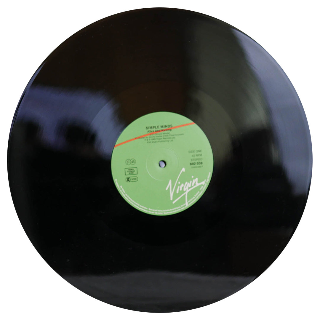 SIMPLE MINDS - ALIVE & KICKING | 12" MAXI SINGLE USADO