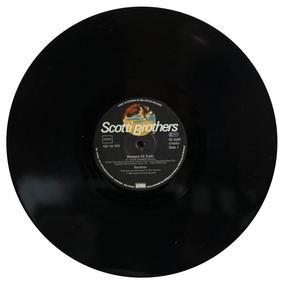 SURVIVOR - MOMENT OF TRUTH | 12" MAXI SINGLE USADO