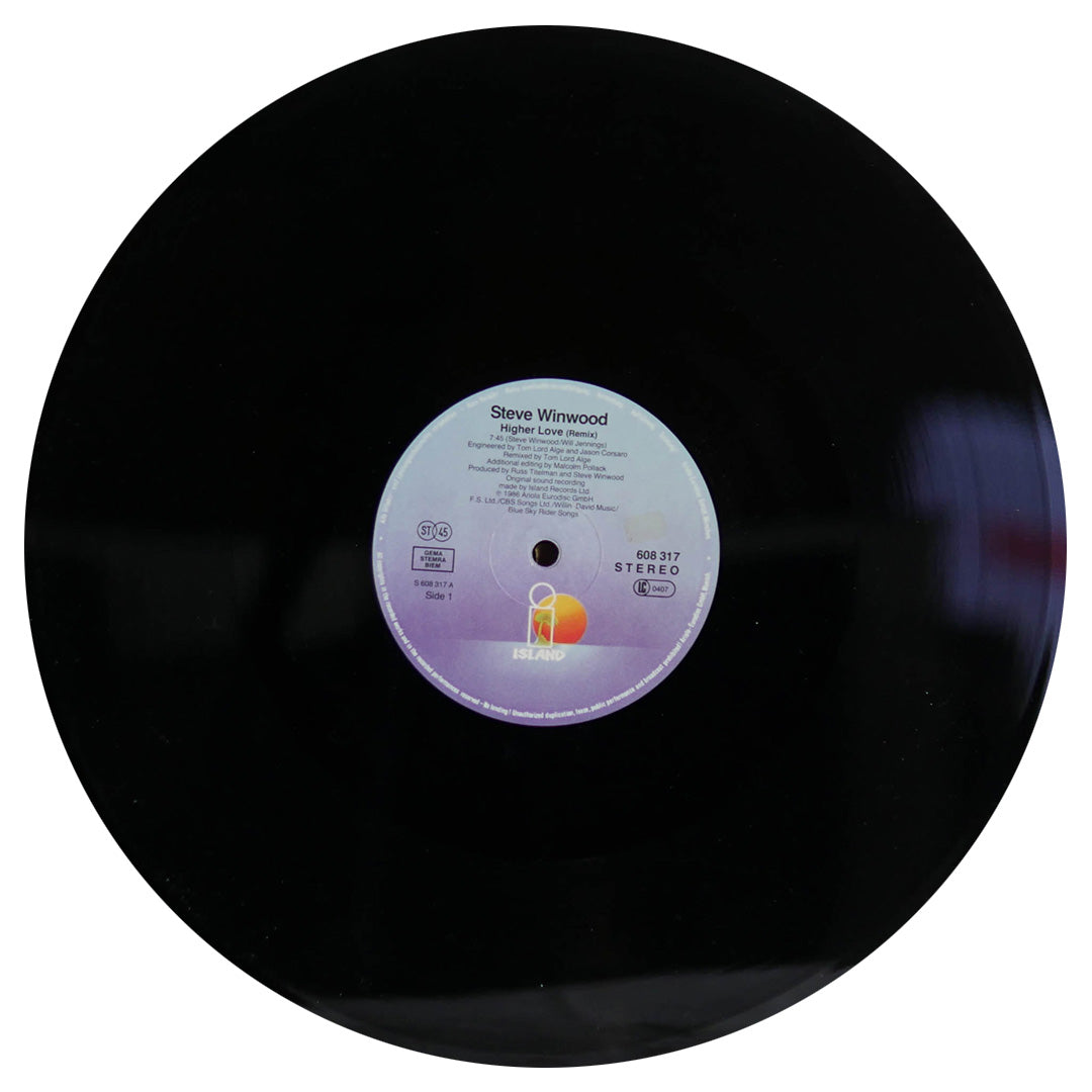 STEVE WINWOOD - HIGHER LOVE | 12" MAXI SINGLE USADO