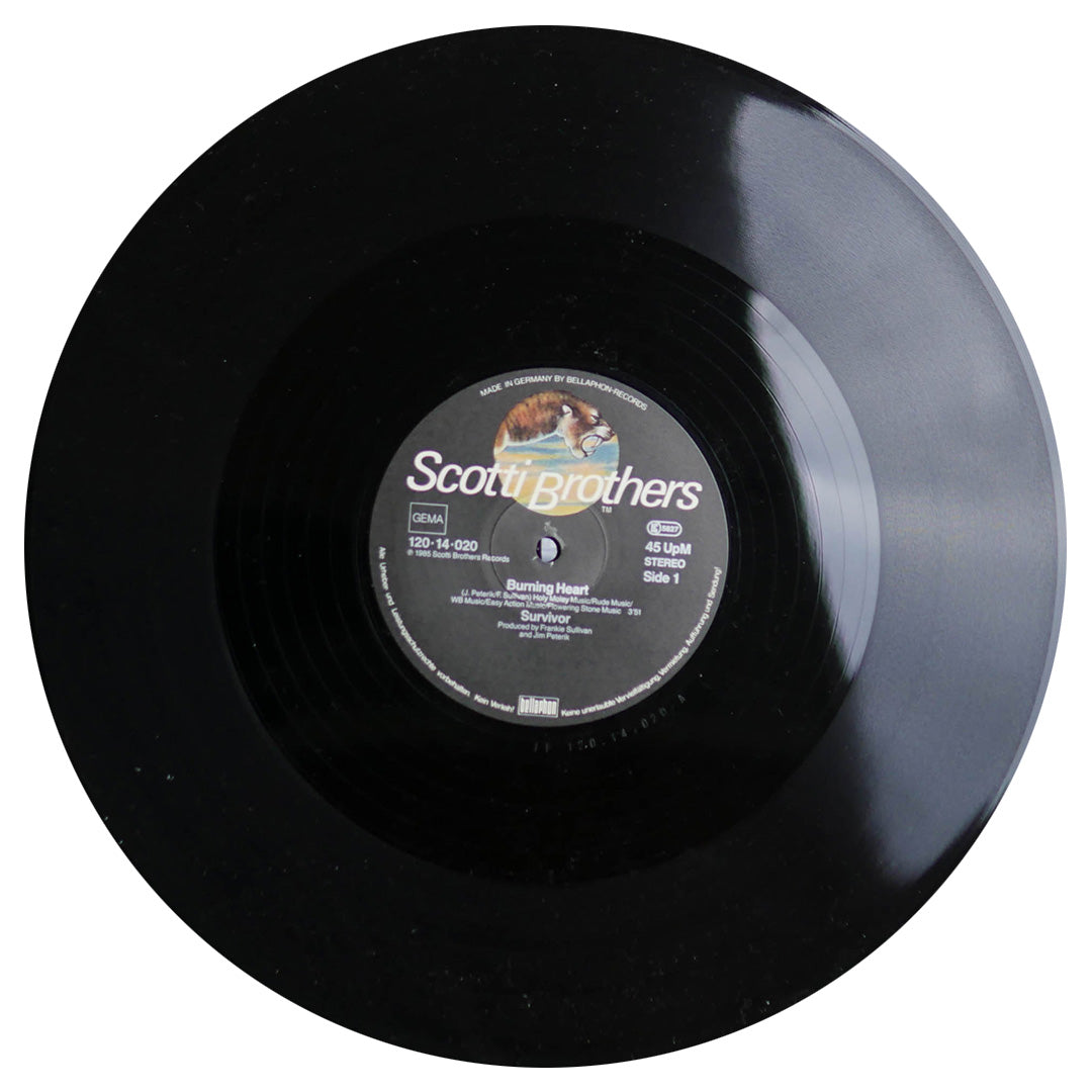 SURVIVOR - EYE OF THE TIGER/BURNING HEART | 12" MAXI SINGLE USADO