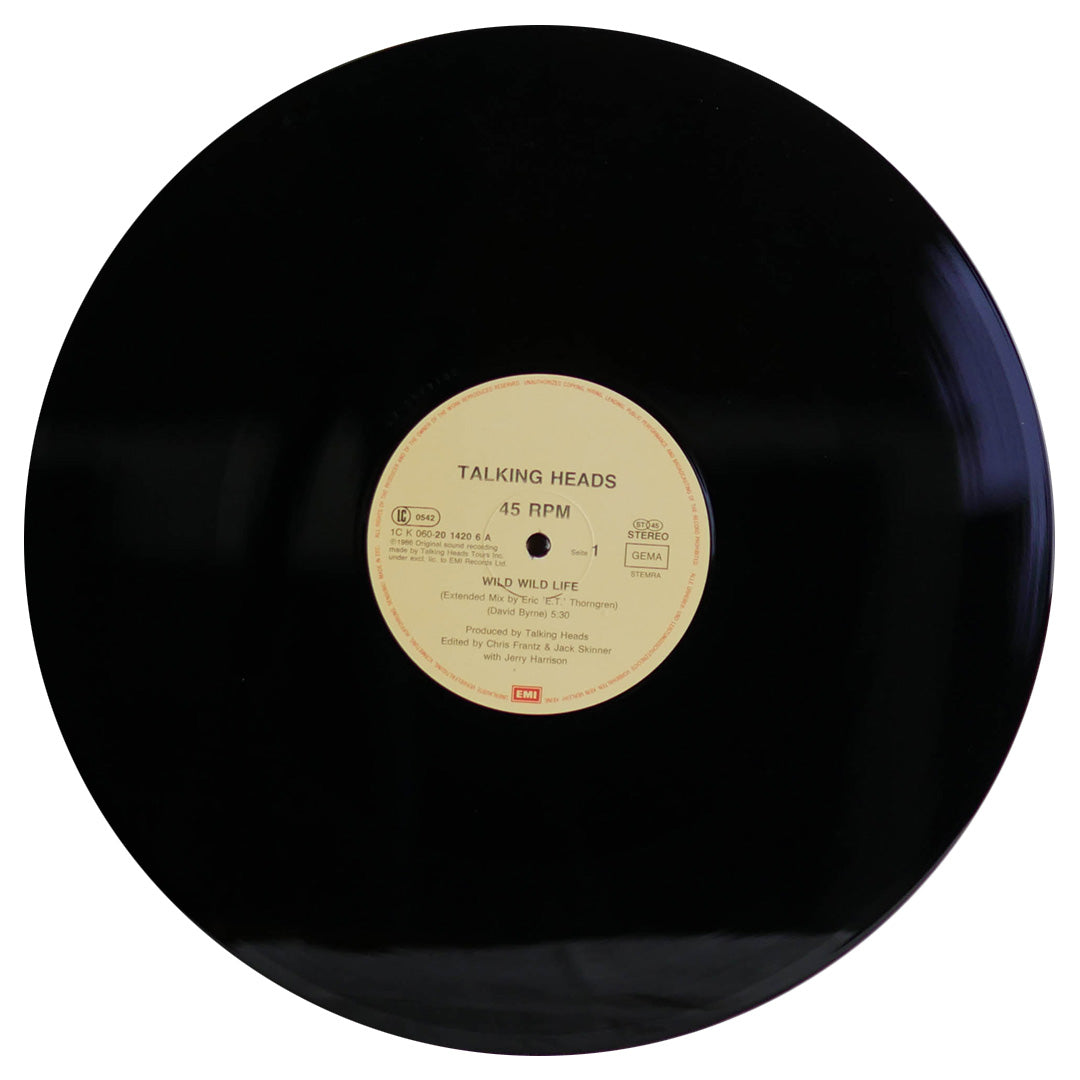 TALKING HEADS - WILD WILD LIFE | 12" MAXI SINGLE USADO