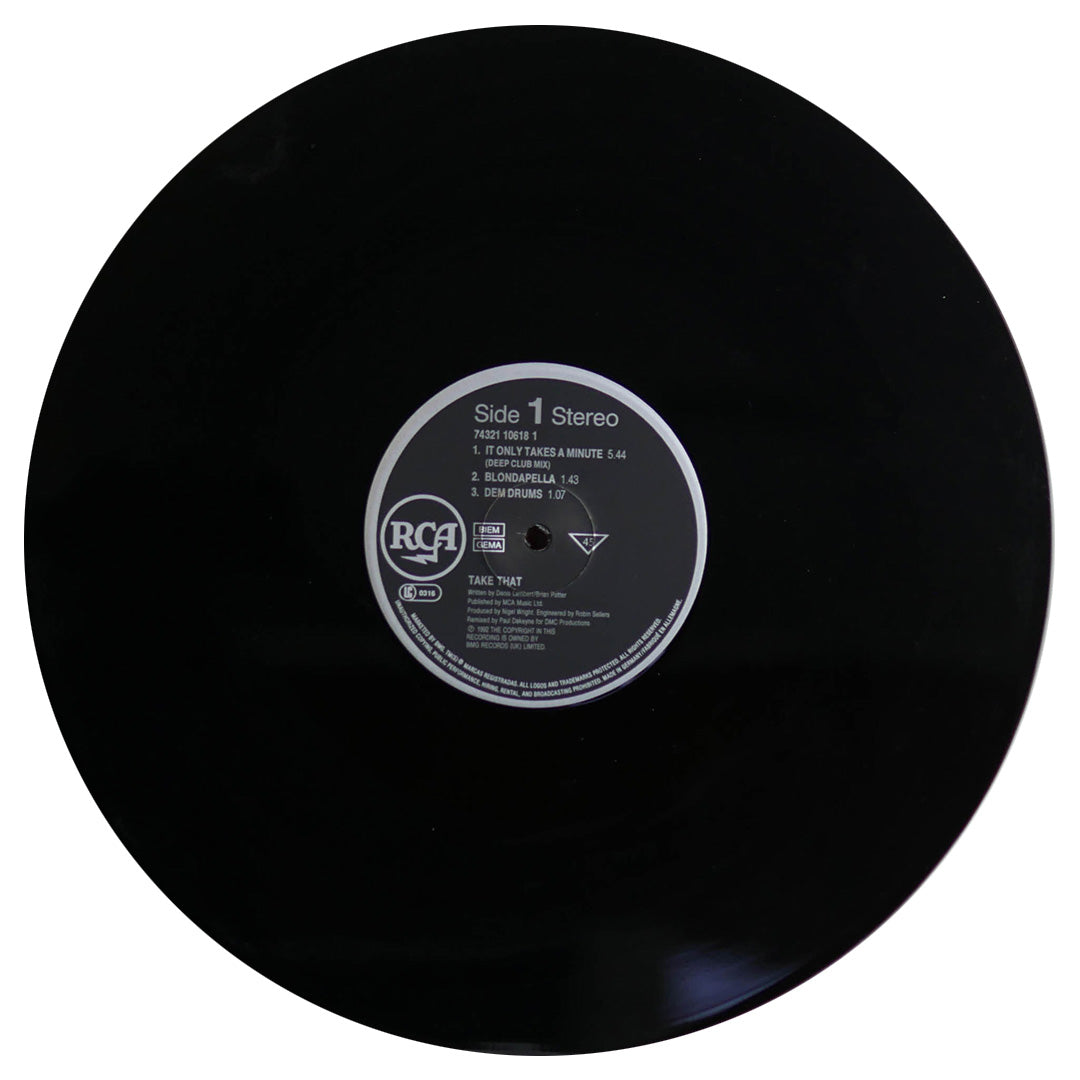 TAKE THAT - IT ONLY TAKES A MINUTE | 12" MAXI SINGLE USADO