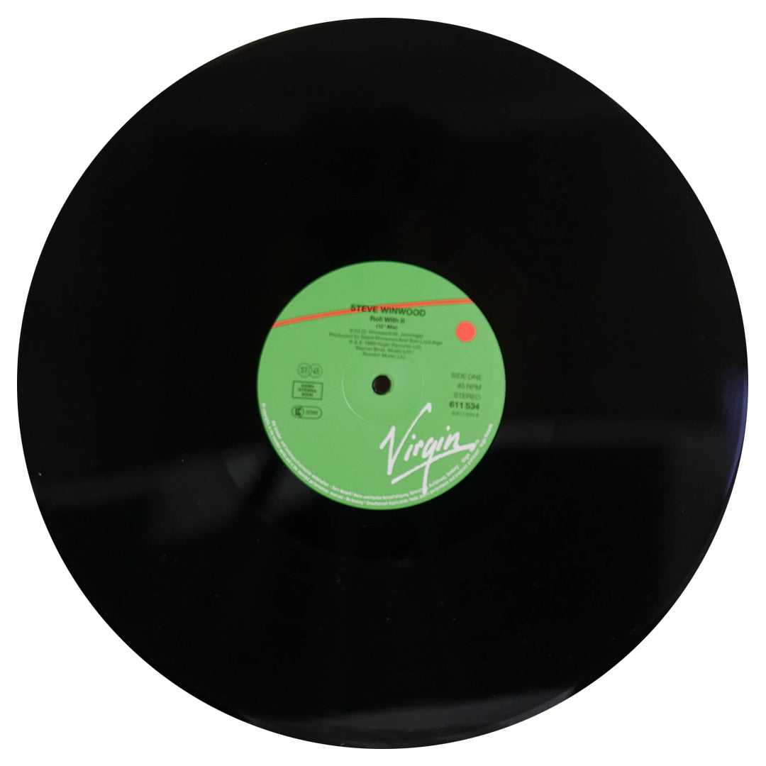 STEVE WINWOOD - ROLL WITH IT | 12" MAXI SINGLE USADO