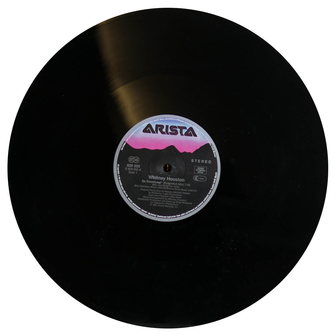 WHITNEY HOUSTON - SO EMOTIONAL | 12" MAXI SINGLE USADO