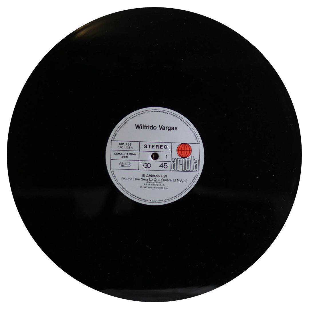 WILFRIDO VARGAS - EL AFRICANO | 12" MAXI SINGLE USADO