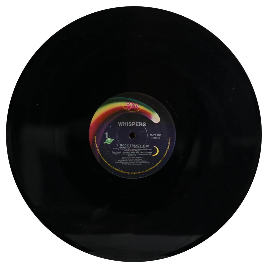 WHISPERS - ROCK STEADY | 12" MAXI SINGLE USADO