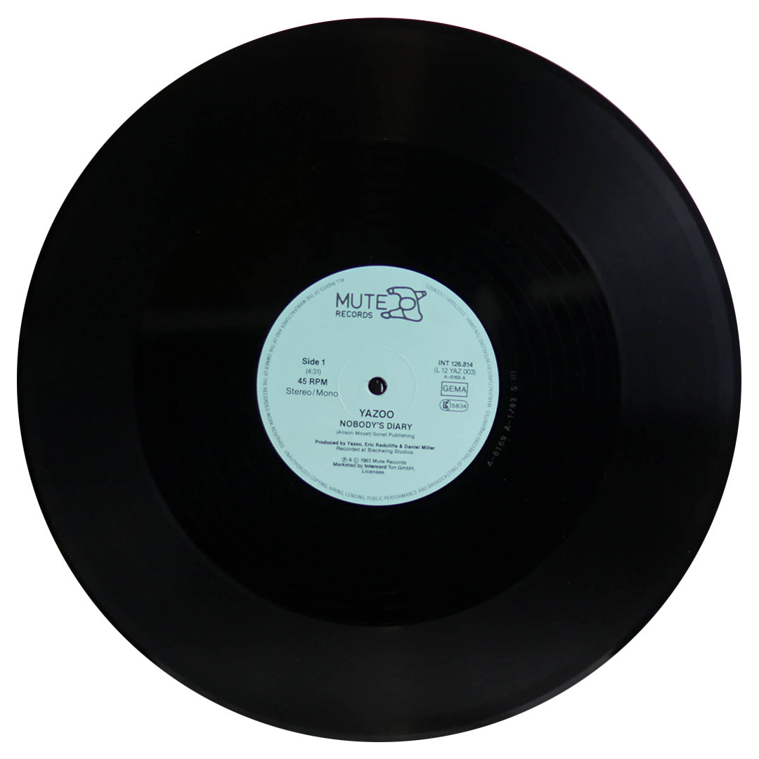 YAZOO - NOBODY'S DIARY/SITUATION | 12" MAXI SINGLE USADO