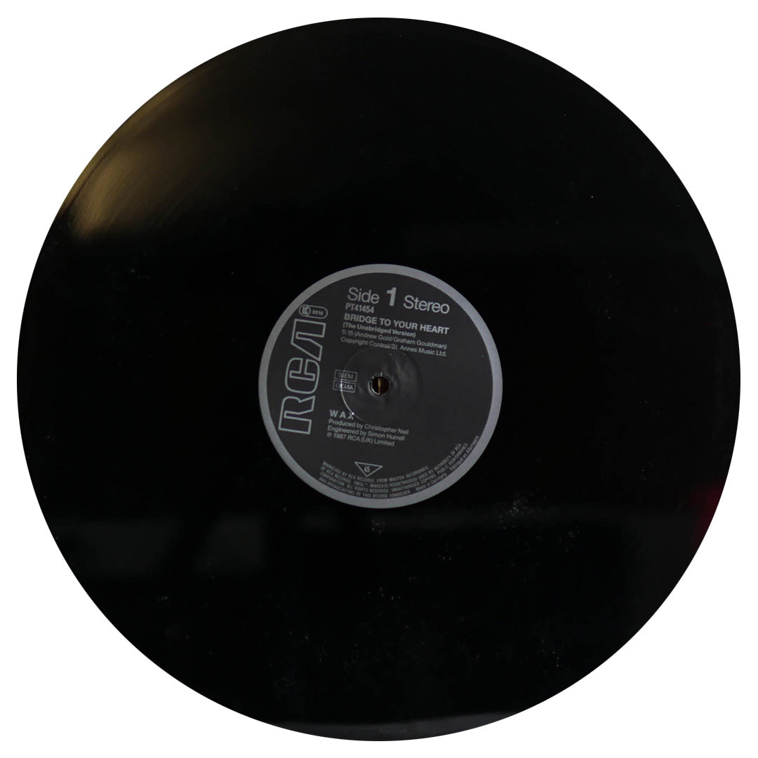 WAX - BRIDGE TO YOUR HEART | 12" MAXI SINGLE USADO