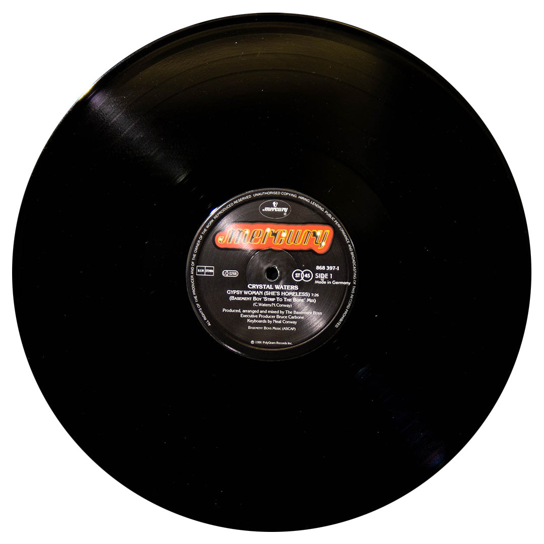 CRYSTAL WATERS - GYPSY WOMAN | 12" MAXI SINGLE USADO