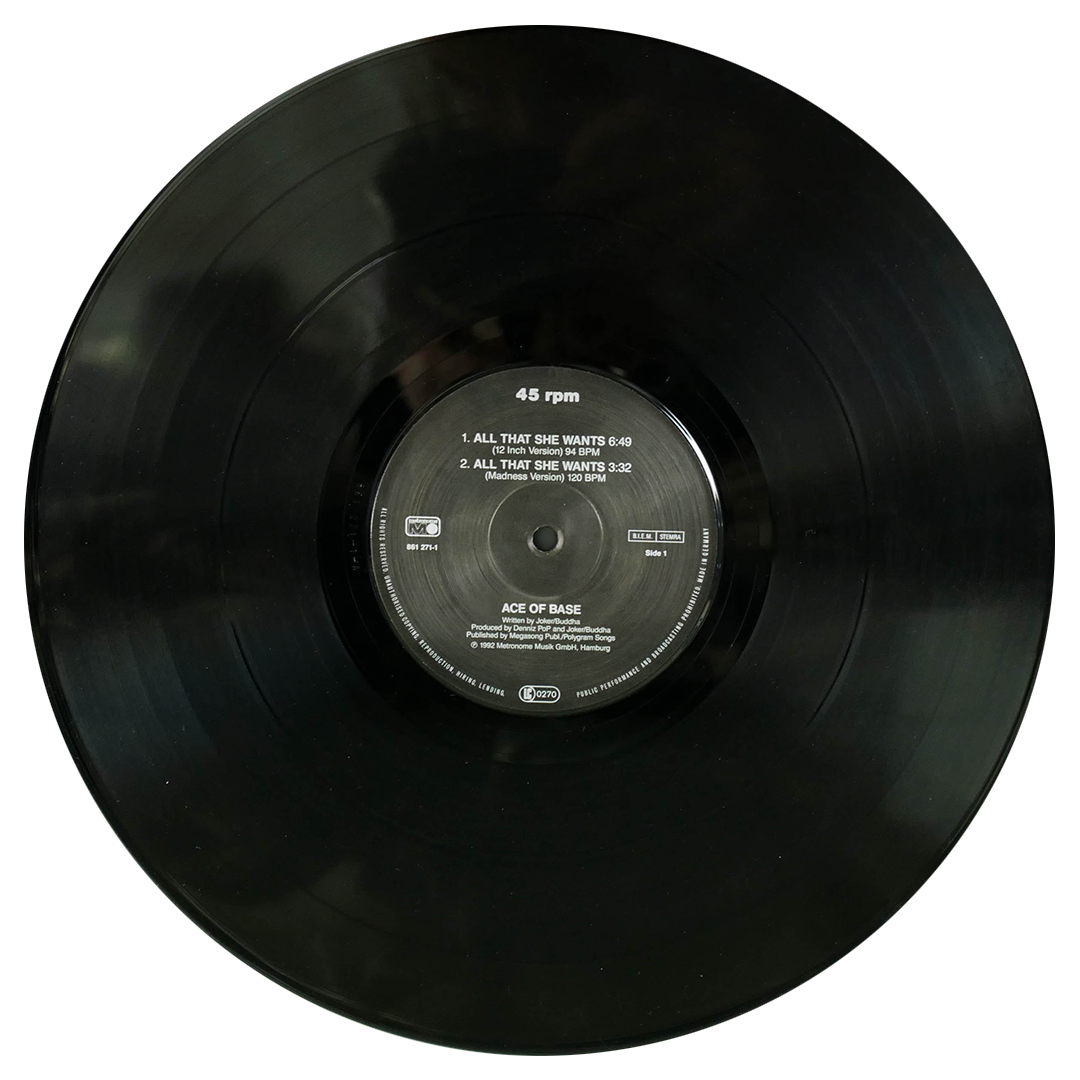 ACE OF BASE - ALL THAT SHE WANTS | 12" MAXI SINGLE USADO