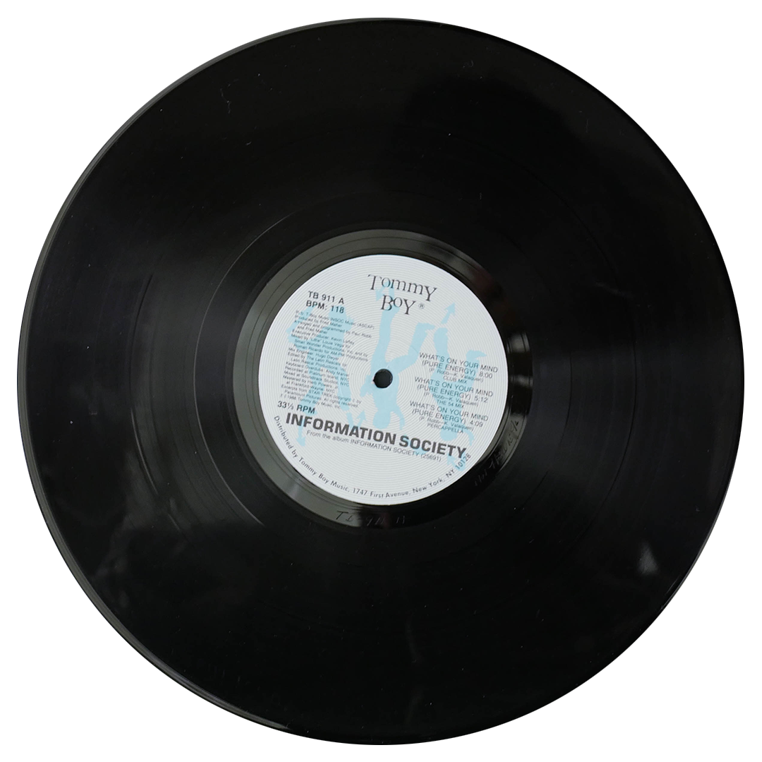 INFORMATION SOCIETY - WHAT'S ON YOUR MIND | 12" MAXI SINGLE USADO