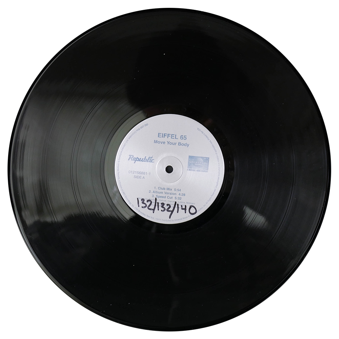 EIFFEL 65 - MOVE YOUR BODY | 12" MAXI SINGLE USADO