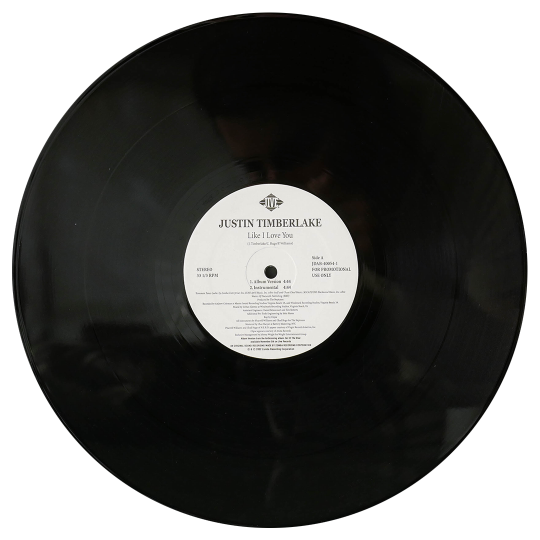 JUSTIN TIMBERLAKE - LIKE I LOVE YOU (PROMO) | 12" MAXI SINGLE USADO
