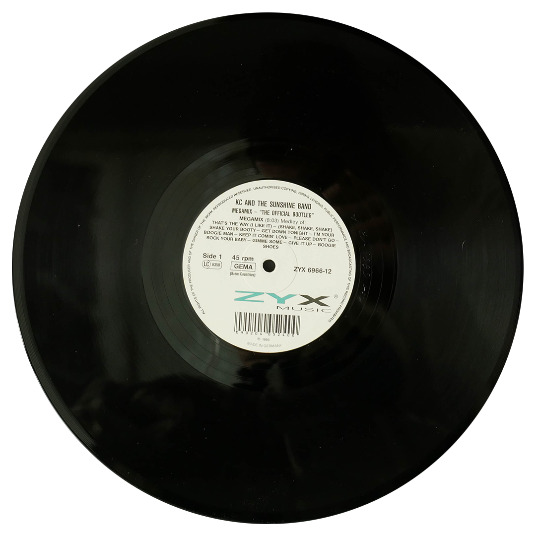 KC & THE SUNSHINE BAND - MEGAMIX "THE OFFICIAL BOOTLEG" | 12" MAXI SINGLE USADO