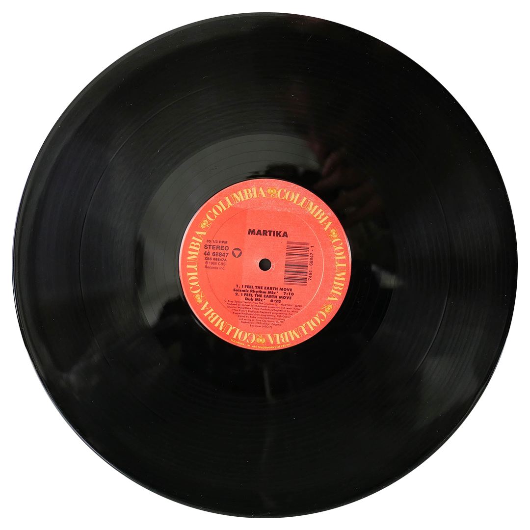 MARTIKA - I FEEL THE EARTH MOVE | 12" MAXI SINGLE USADO