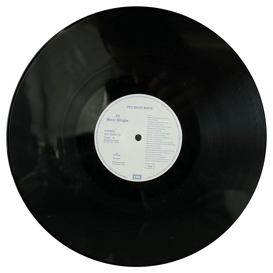 PET SHOP BOYS - DOMINO DANCING | 12" MAXI SINGLE USADO