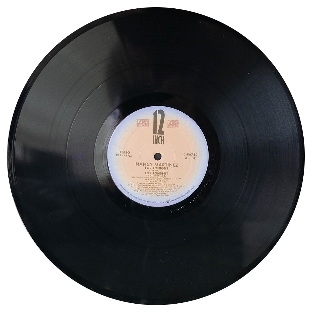 NANCY MARTINEZ - FOR TONIGHT | 12" MAXI SINGLE USADO