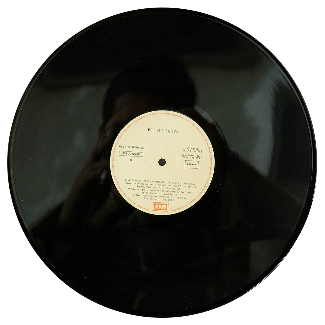PET SHOP BOYS - ALWAYS ON MY MIND | 12" MAXI SINGLE USADO