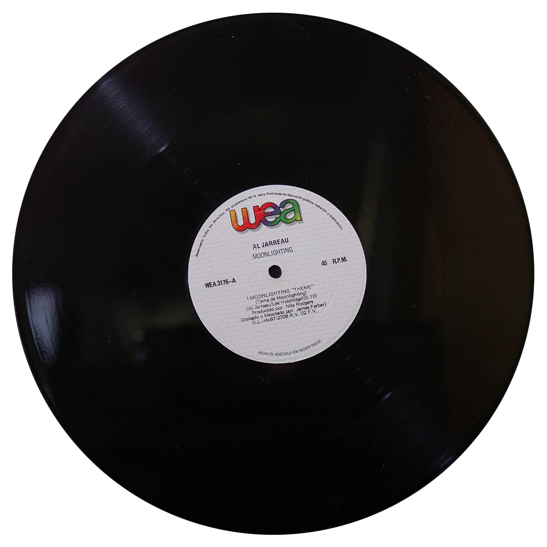 AL JARREAU - MOONLIGHTING (EXTENDED REMIX) | 12" MAXI SINGLE USADO