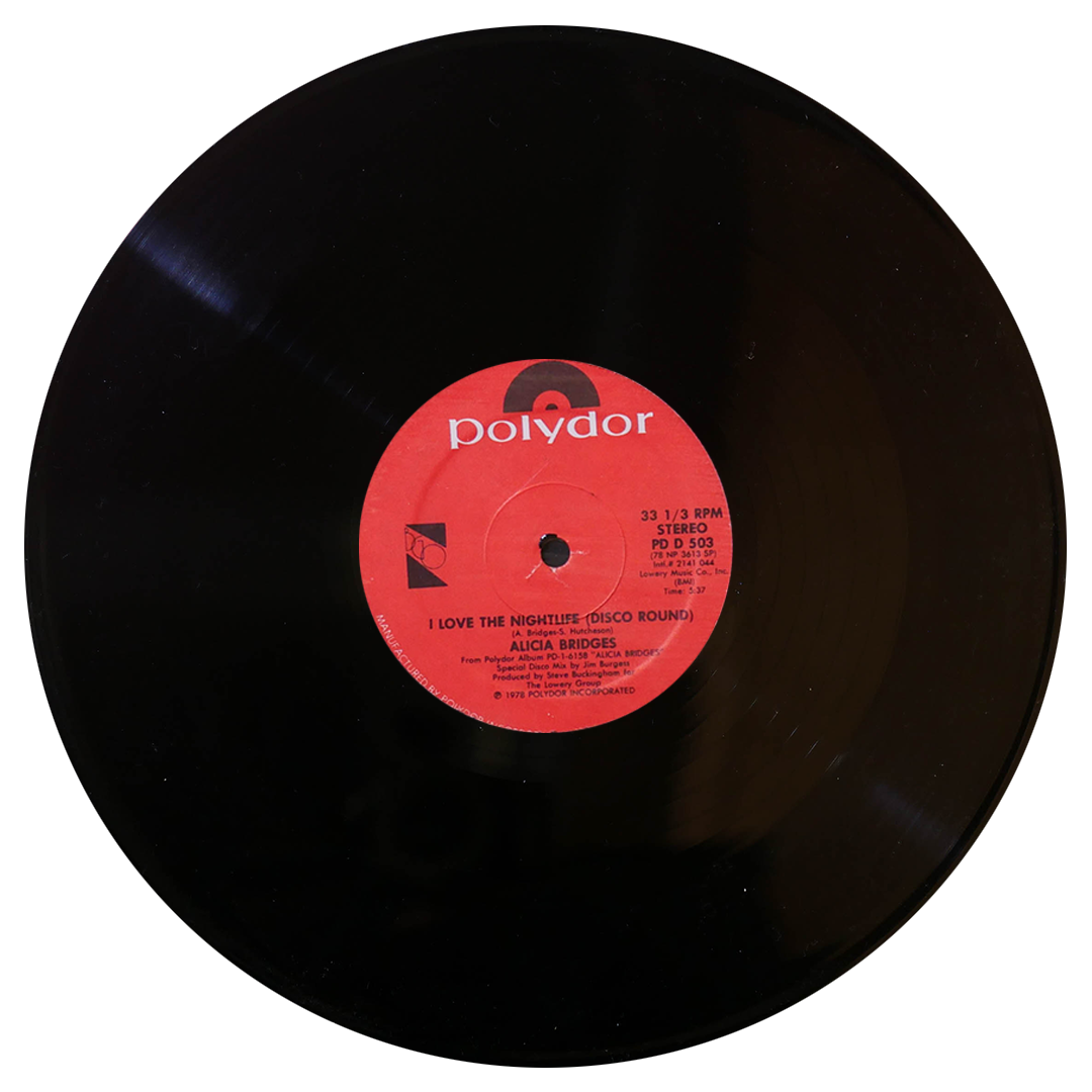 ALICIA BRIDGES - I LOVE THE NIGHTLIFE | 12" MAXI SINGLE USADO