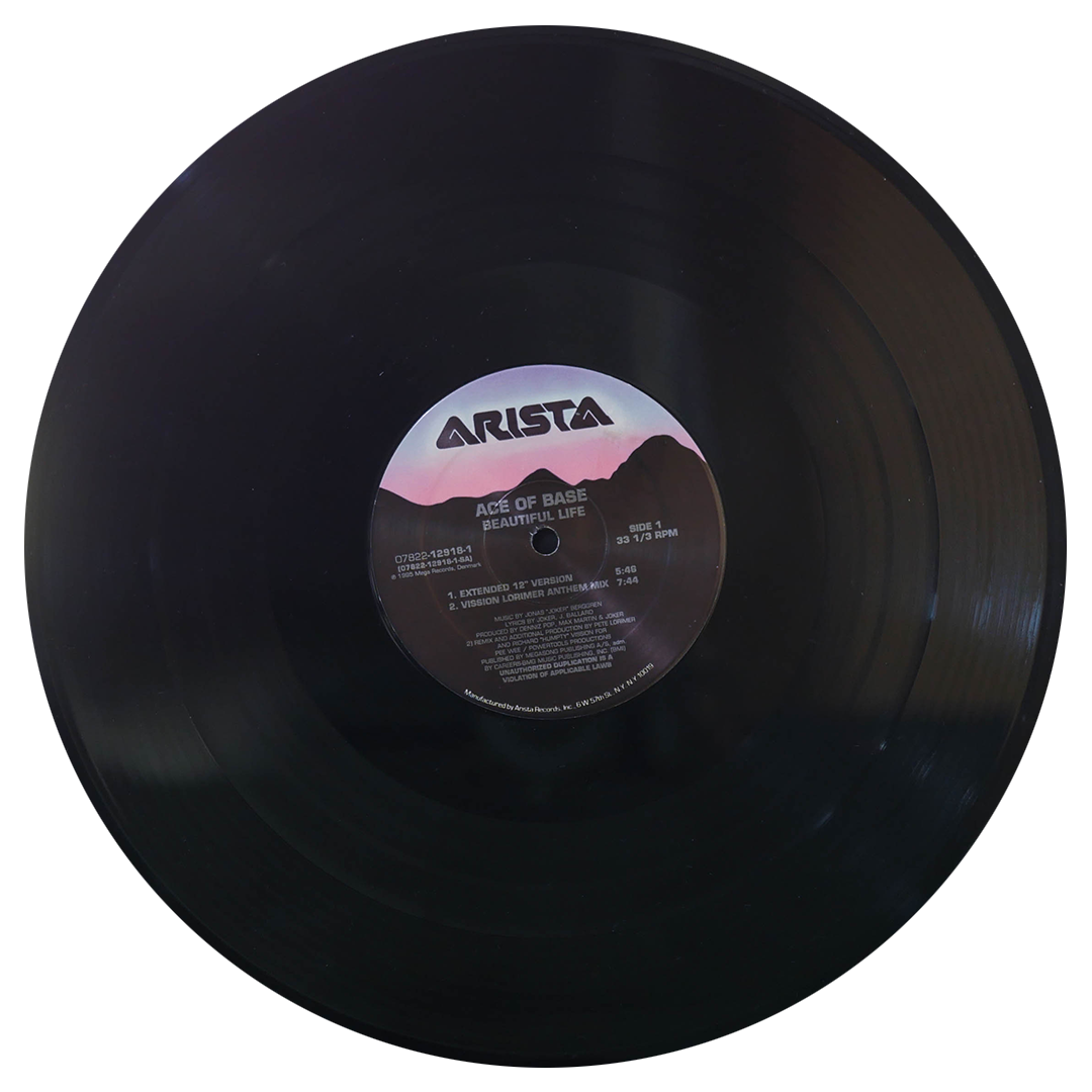 ACE OF BASE - BEAUTIFUL LIFE (2LP) | 12" MAXI SINGLE USADO