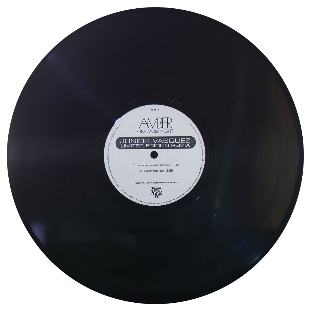 AMBER - ONE MORE NIGHT (JUNIOR VASQUEZ REMIX) | 12" MAXI SINGLE USADO
