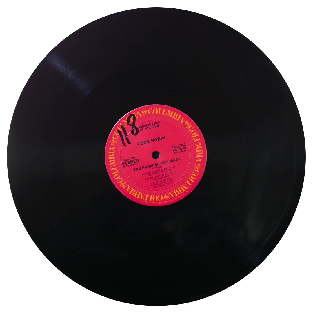 COCK ROBIN - THE PROMISE YOU MADE (PROMO) | 12" MAXI SINGLE USADO