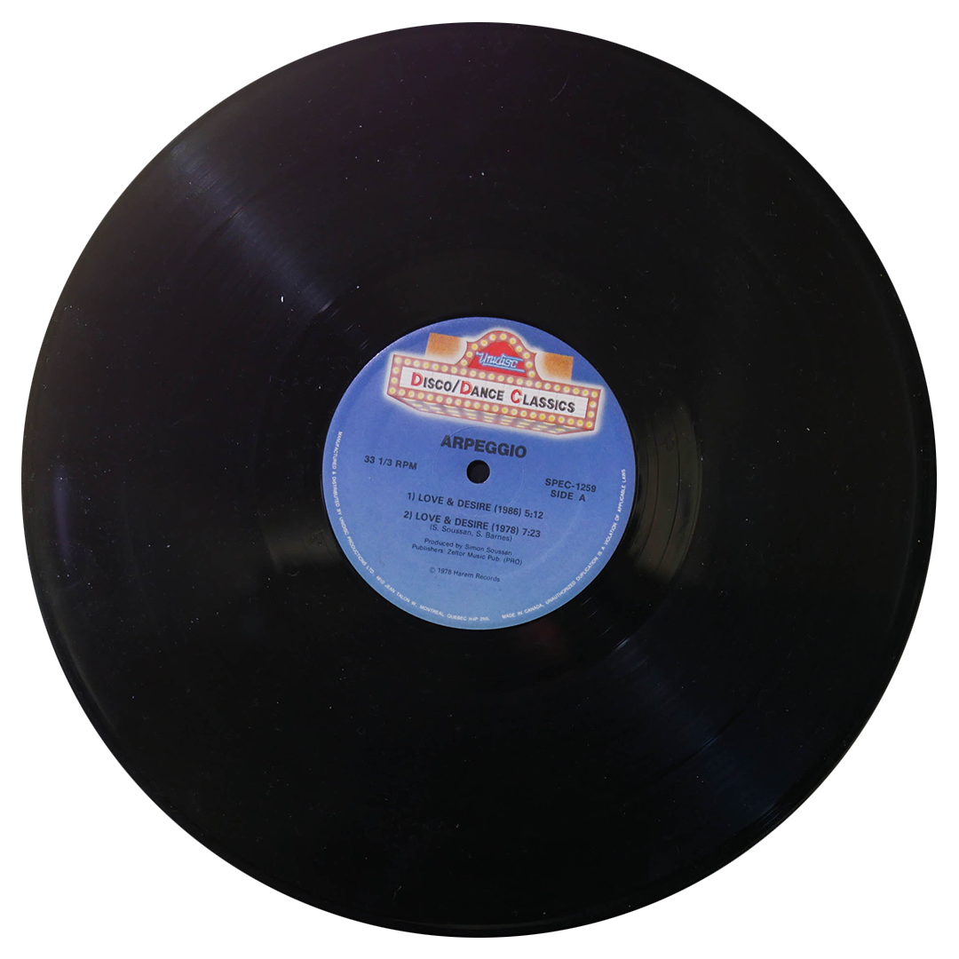 ARPEGIO / FRENCH KISS - LOVE & DESIRE/PANIC | 12" MAXI SINGLE USADO