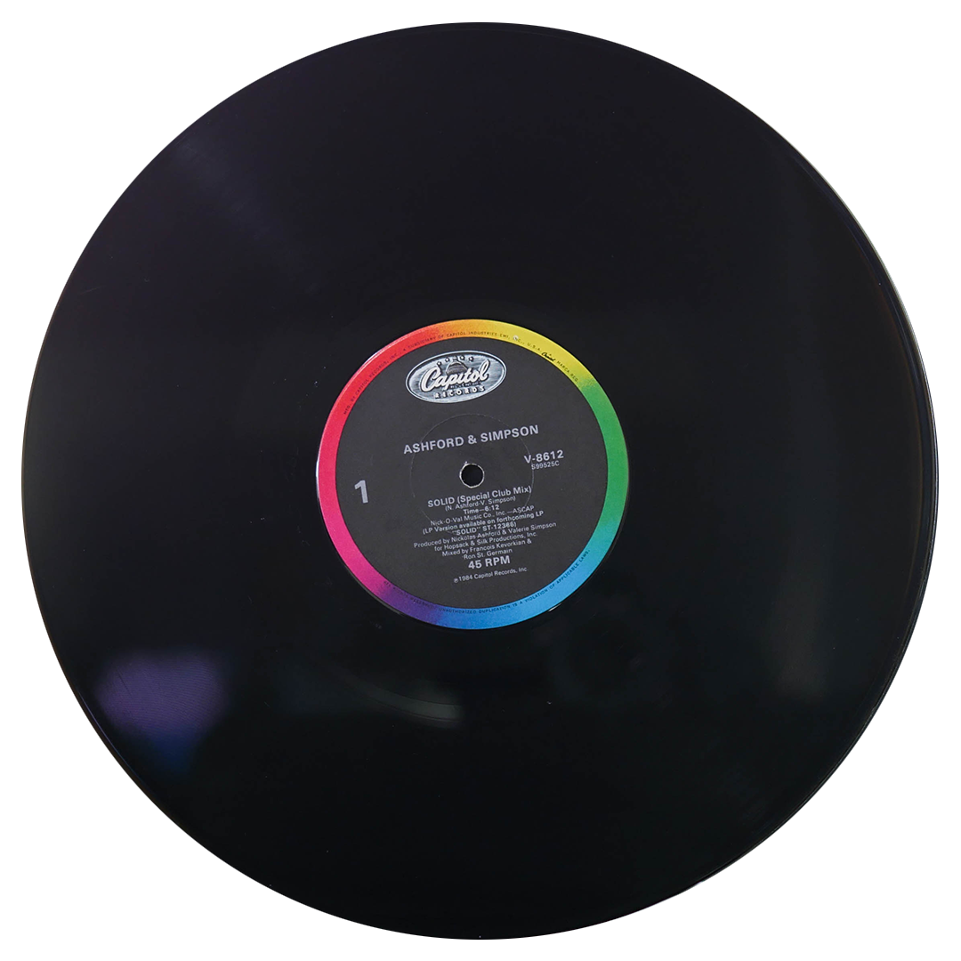 ASHFORD & SIMPSON - SOLID | 12" MAXI SINGLE USADO
