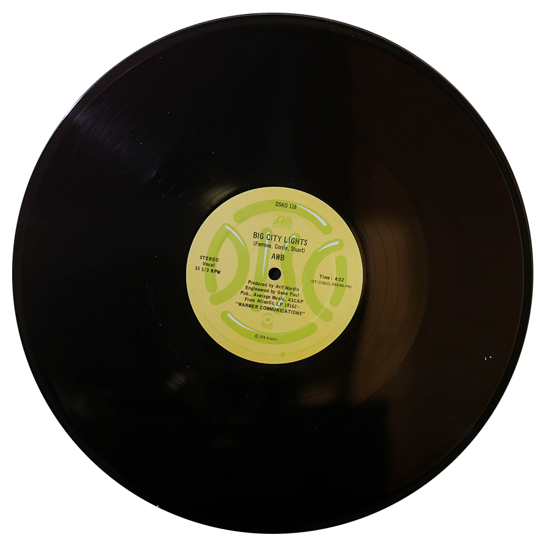 AVERAGE WHITE BAND - BIG CITY LIGHTS/SWEET & SOUR | 12" MAXI SINGLE USADO