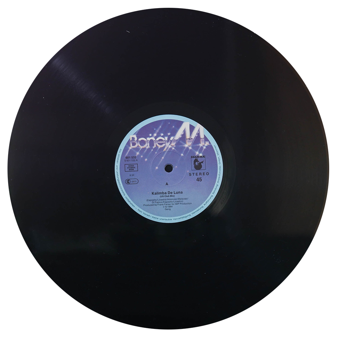 BONEY M - KALIMBA DE LUNA (US CLUB MIX) | 12" MAXI SINGLE USADO