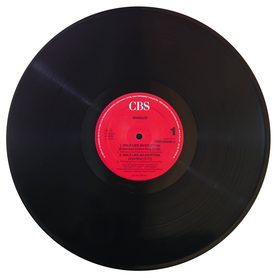 BANGLES - WALK LIKE AN EGYPTIAN | 12" MAXI SINGLE USADO