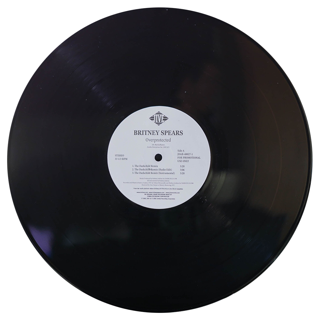 BRITNEY SPEARS - OVERPROTECTED | 12" MAXI SINGLE USADO