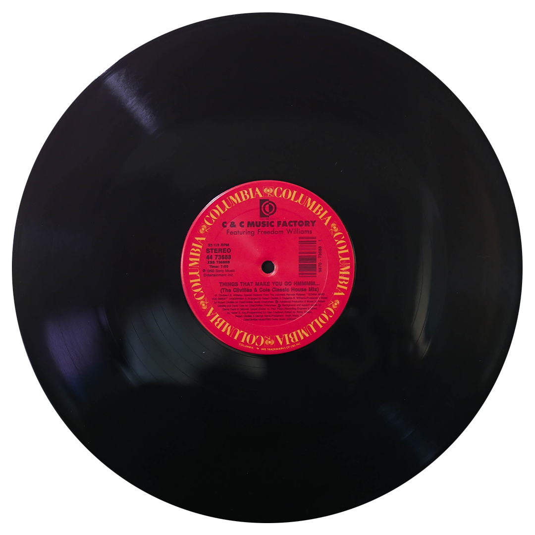 C+C MUSIC FACTORY - THINGS THAT MAKE YOU GO HMMMM… | 12" MAXI SINGLE USADO
