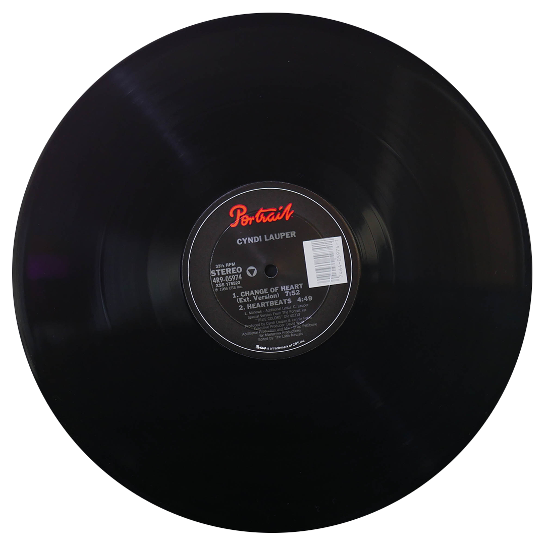 CYNDI LAUPER - CHANGE OF HEART | 12" MAXI SINGLE USADO
