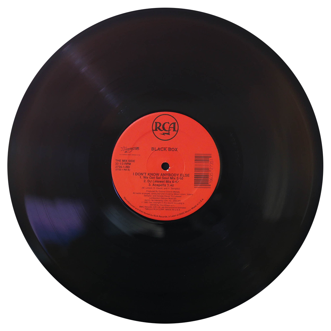 BLACK BOX - I DON'T KNOW ANYBODY ELSE | 12" MAXI SINGLE VINILO USADO