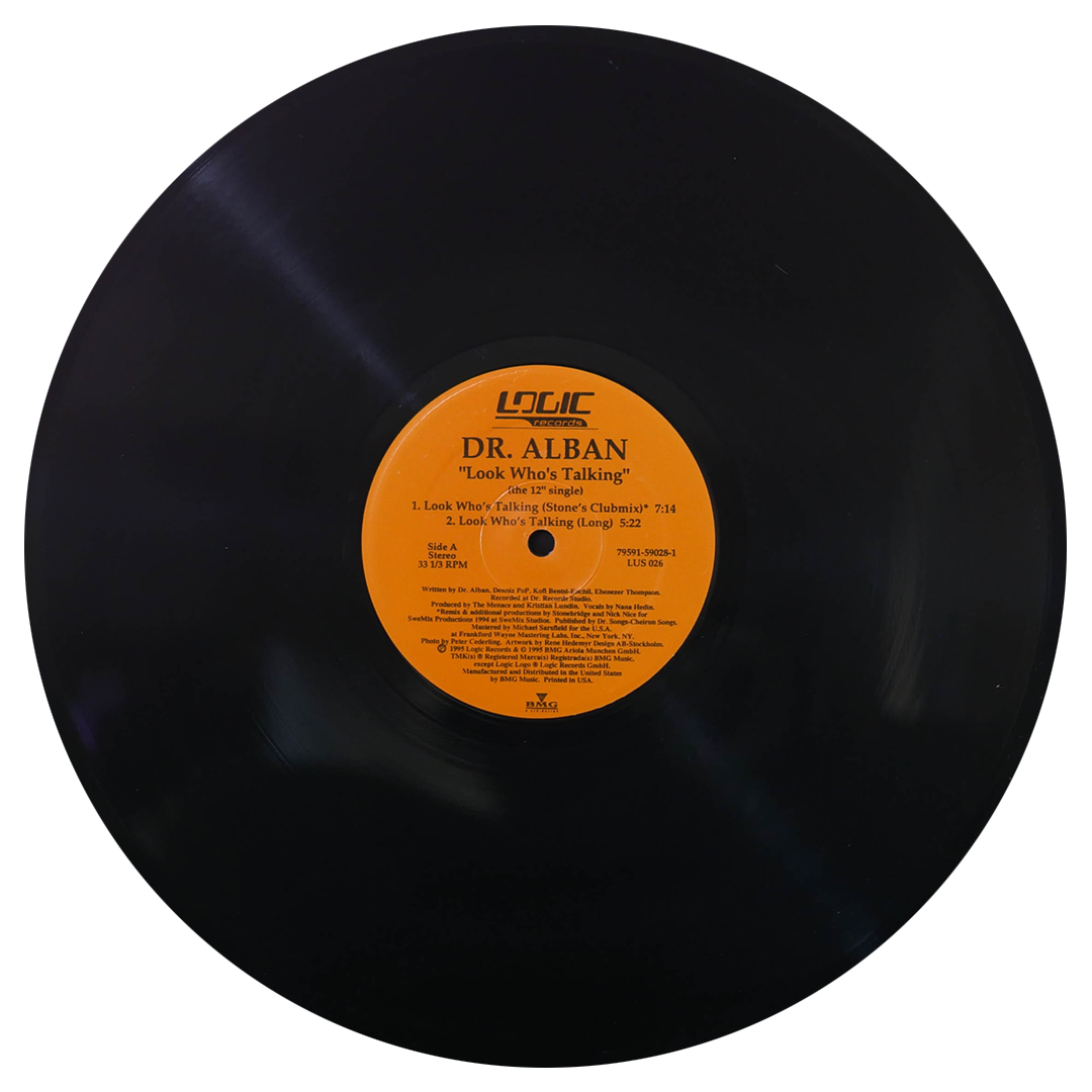 DR. ALBAN - LOOK WHO'S TALKING | 12" MAXI SINGLE USADO